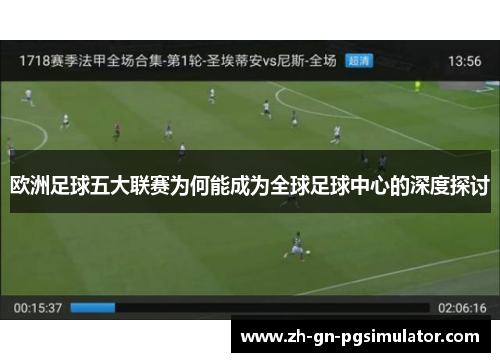 欧洲足球五大联赛为何能成为全球足球中心的深度探讨