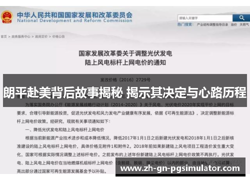 朗平赴美背后故事揭秘 揭示其决定与心路历程 朗平赴美背后故事揭秘 揭示其决定与心路历程